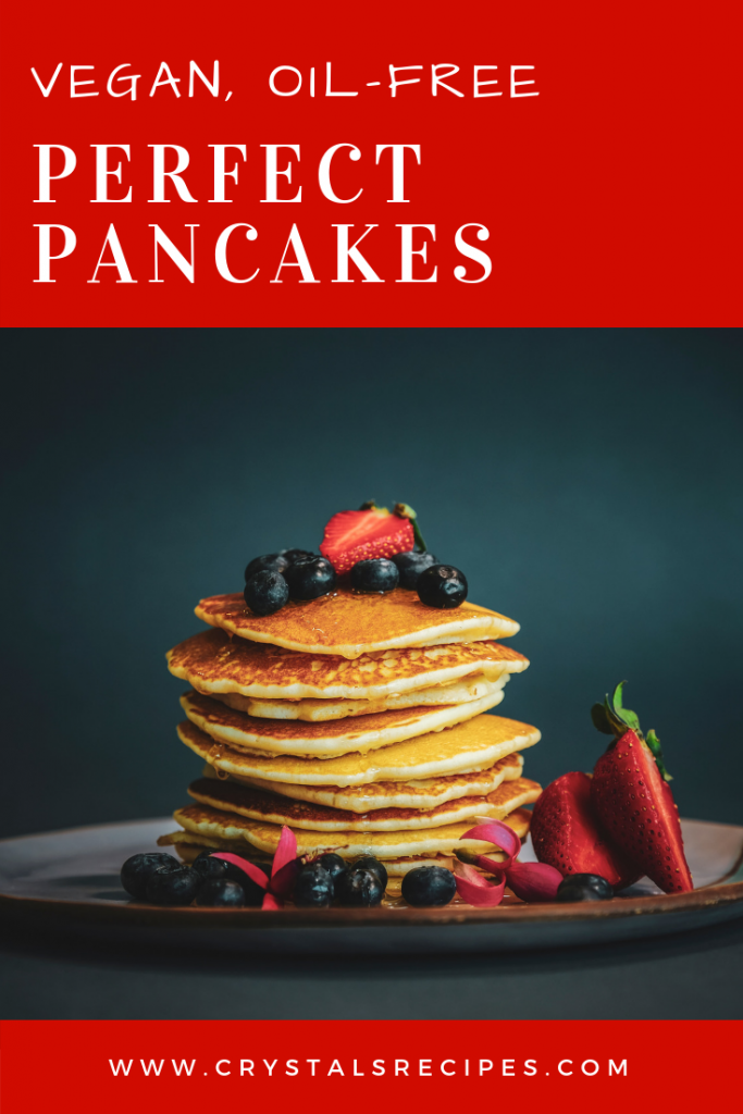 Perfect Vegan Pancakes | Crystal's Recipes